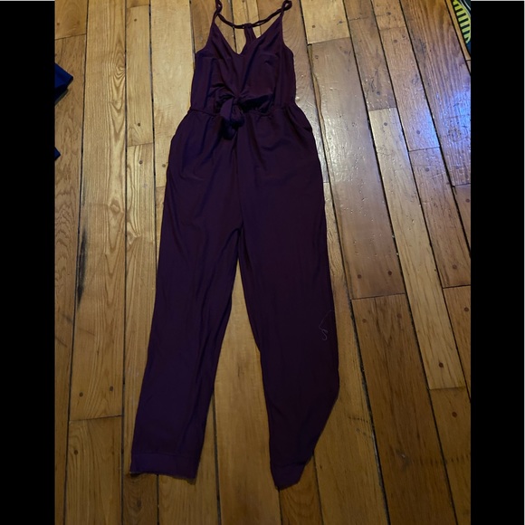 Derek Heart Pants - Maroon size large romper